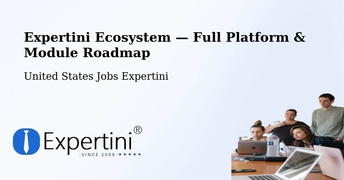 Expertini Ecosystem — Full Platform & Module Roadmap – Sullivan