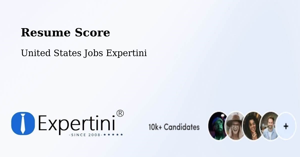 Resume Score & Job Description Match Tool – Sullivan - United States Jobs Expertini